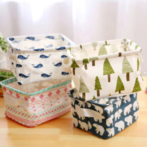 Canvas Tabletop Organizer