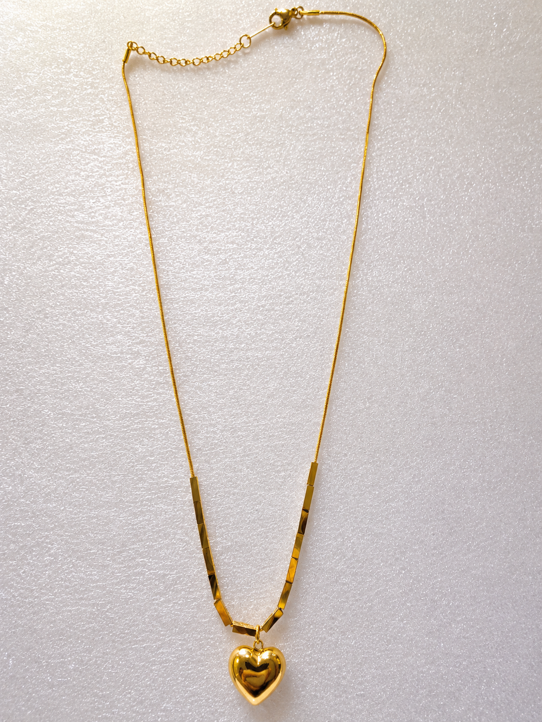 Heart chain pendant