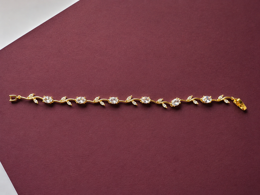 Tulip bracelet white