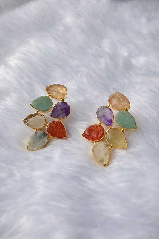 Multicolor earrings