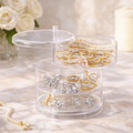 3-Layer Rotating Jewelry Storage Box